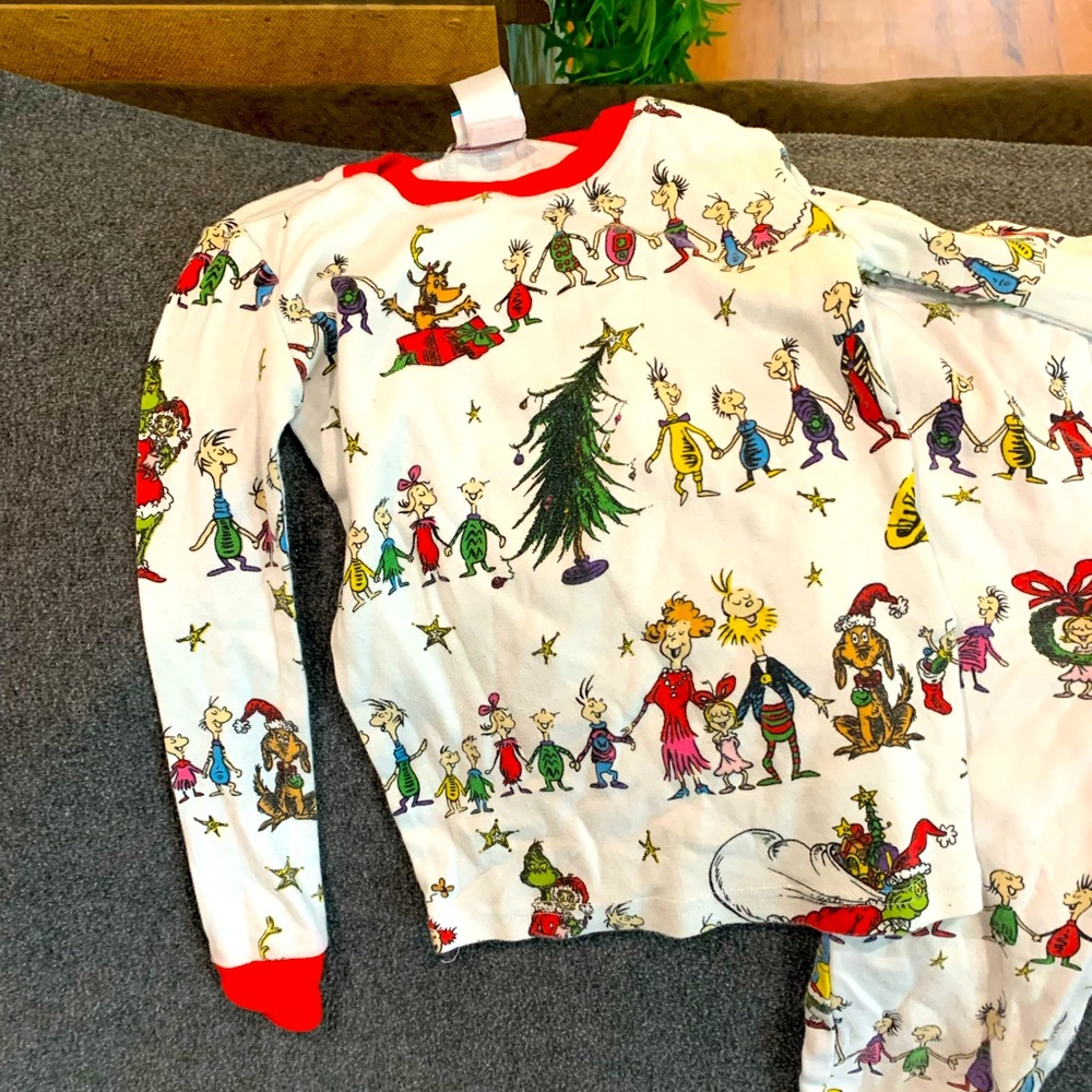 Dr. Seuss kids Pottery Barn Pj Set